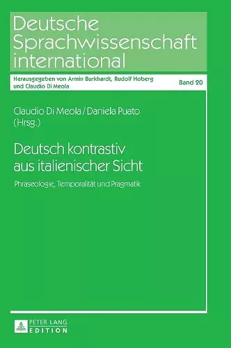 Deutsch kontrastiv aus italienischer Sicht cover