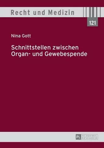 Schnittstellen Zwischen Organ- Und Gewebespende cover