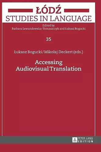 Accessing Audiovisual Translation cover