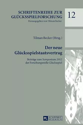 Der neue Gluecksspielstaatsvertrag cover