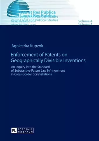 Enforcement of Patents on Geographically Divisible Inventions cover