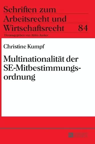 Multinationalitaet der SE-Mitbestimmungsordnung cover