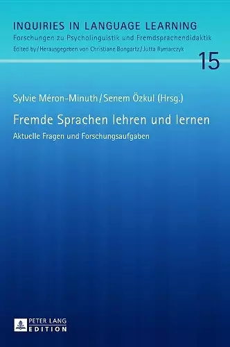 Fremde Sprachen lehren und lernen cover