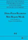 Max Regers Musik cover