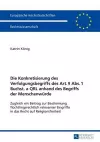 Die Konkretisierung Des Verfolgungsbegriffs Des Art. 9 Abs. 1 Buchst. a Qrl Anhand Des Begriffs Der Menschenwuerde cover