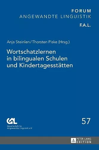 Wortschatzlernen in bilingualen Schulen und Kindertagesstaetten cover