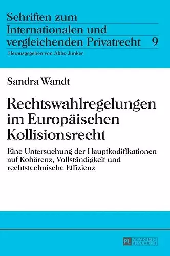 Rechtswahlregelungen im Europaeischen Kollisionsrecht cover