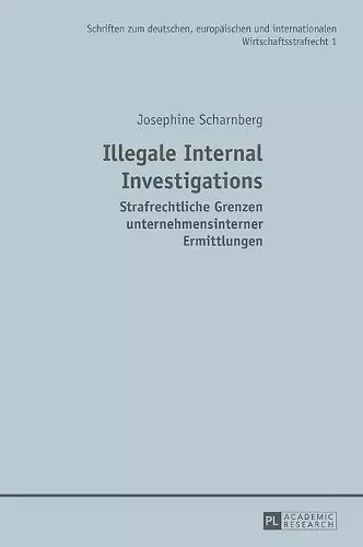 Illegale Internal Investigations cover