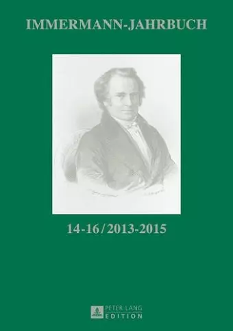 Immermann-Jahrbuch 14-16 / 2013-2015 cover