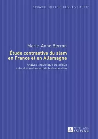 Étude Contrastive Du Slam En France Et En Allemagne cover