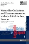 Kulturelles Gedaechtnis und Erinnerungsorte im hochschuldidaktischen Kontext cover