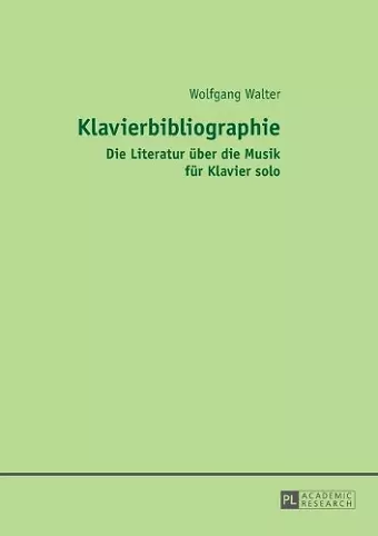 Klavierbibliographie cover