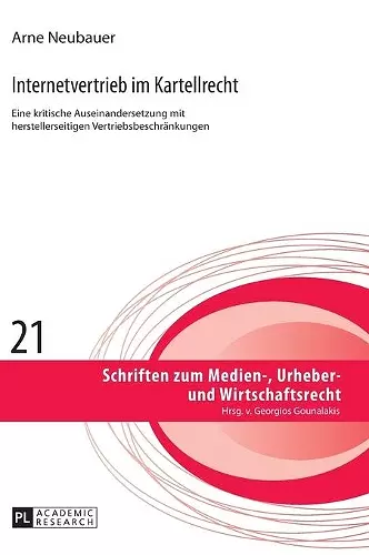 Internetvertrieb im Kartellrecht cover