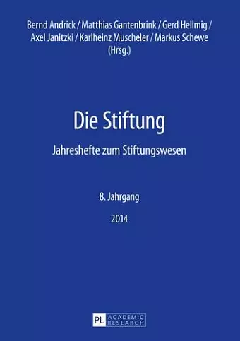 Die Stiftung cover