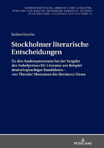 Stockholmer literarische Entscheidungen cover