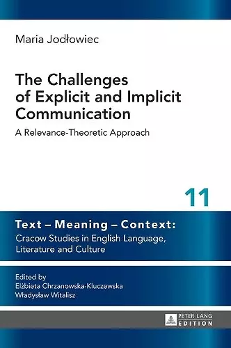 The Challenges of Explicit and Implicit Communication cover