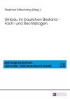 Umbau Im Baulichen Bestand - Fach- Und Rechtsfragen cover