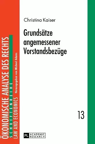 Grundsaetze angemessener Vorstandsbezuege cover