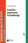 Grundsaetze angemessener Vorstandsbezuege cover