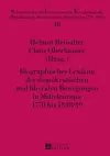 Biographisches Lexikon Der Demokratischen Und Liberalen Bewegungen in Mitteleuropa 1770 Bis 1848/49 cover