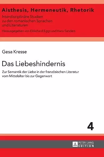 Das Liebeshindernis cover