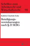 Beteiligungsvereinbarungen Nach � 21 Sebg cover