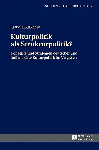 Kulturpolitik als Strukturpolitik? cover