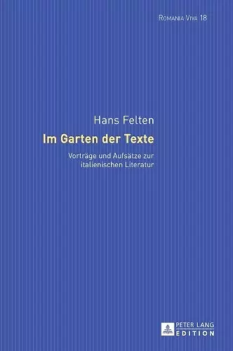 Im Garten der Texte cover