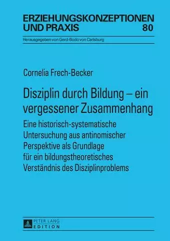 Disziplin Durch Bildung - Ein Vergessener Zusammenhang cover