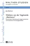 Walthers von der Vogelweide Reichston cover