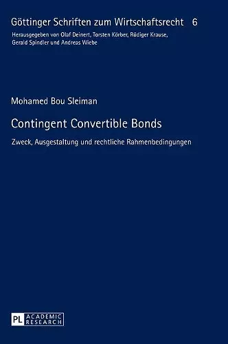 Contingent Convertible Bonds cover