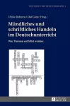 Muendliches und schriftliches Handeln im Deutschunterricht cover