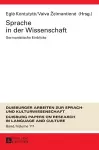 Sprache in der Wissenschaft cover