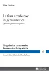 Le frasi attributive in germanistica cover