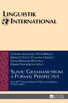 Slavic Grammar from a Formal Perspective cover