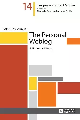 The Personal Weblog cover