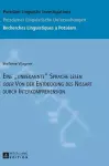 Eine unbekannte Sprache lesen oder Von der Entdeckung des Nissart durch Interkomprehension cover