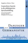 Gesprochene Sprache in der philologischen Sprachausbildung cover