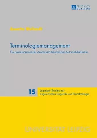 Terminologiemanagement cover