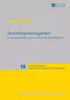 Terminologiemanagement cover