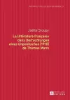 La Littérature Française Dans «Betrachtungen Eines Unpolitischen» (1918) de Thomas Mann cover