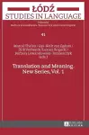 Translation and Meaning cover