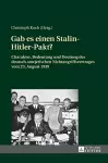 Gab es einen Stalin-Hitler-Pakt? cover