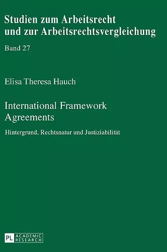 International Framework Agreements cover