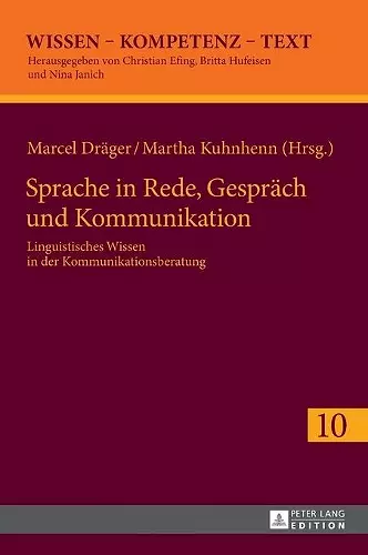 Sprache in Rede, Gespraech und Kommunikation cover