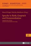 Sprache in Rede, Gespraech und Kommunikation cover