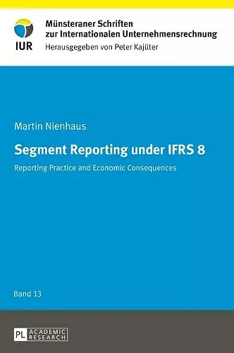 Segment Reporting under IFRS 8 cover