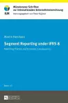 Segment Reporting under IFRS 8 cover