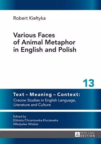 Various Faces of Animal Metaphor in English and Polish cover