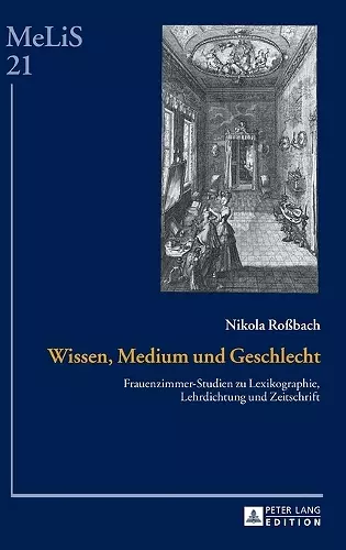 Wissen, Medium und Geschlecht cover